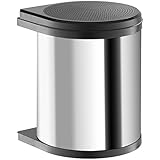 Cubo de la basura (15 litros), acero