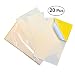 Produktbild OUNONA 20pcs doppelseitige gelbe klebrige Fallen für Pflanzen-Insekt wie Pilz-Mücke, Whitefly, Blattlaus, Blatt-Bergmann, anderes Fliegen Insectsd, Wanzen 25 x 20cm