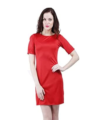 red bodycon dress amazon