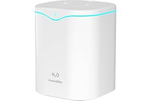 ADIFARE Humidifier for Bedroom 2000ml Large Capacity Humidifier for Home And Plants with Night Light 8-20 Hours Working Time Air Humidifiers for Home Baby Office(white)