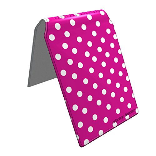 Stray Decor (Polka Dots (Pink and White)) Funda para Autobús Transporte/Tarjeta de Crédito