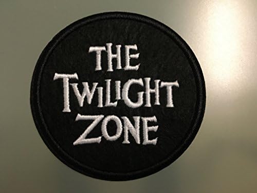 THE TWILIGHT ZONE Embroideed Iron On Patch - 3" - SCIENCE-FICTION