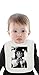 Price comparison product image Johnny Depp With A Gun Organic Baby Bib With Ties Medium