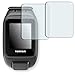 Produktbild 2 x Golebo Displayschutzfolie für TomTom Runner 2 Cardio + Music Displayschutz Schutzfolie Folie "Crystal Clear" - Unsichtbar MADE IN GERMANY