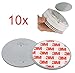 Produktbild 10x Magnethalterung als Befestigungszubehör für Busch-Jäger Rauchmelder - BJ 6800-0-2716, BJ 6800-0-2718 - nur für glatte Flächen (nicht für Rauhfaser oder losen Putz)