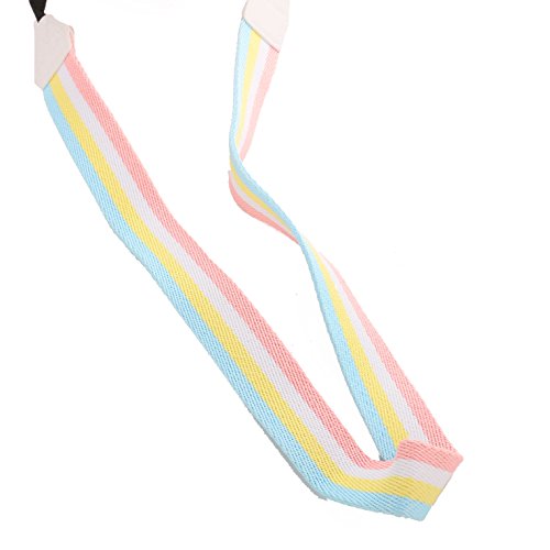 Woodmin   paule r  glable Ceinture pour Fuji Instax Mini cam  ra  appareil photo Polaroid  appareil photo num  rique  Nikon  appareil photo Canon  Samsung cam  ra  arc-en 