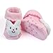 New Girls Baby Kids Newborn Unisex Cartoon Animal Socks Slipper Shoes Boots Gift (Rabbit)