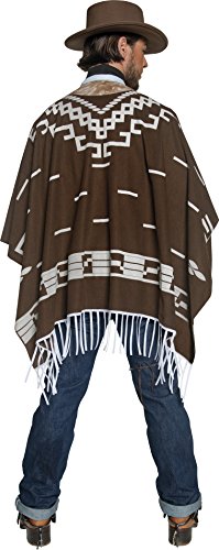 Smiffys Adult men's Authentic Western Wandering Gunman Costume, Poncho, Vest, Faux Shirt and Neckscarf, Western, Serious Fun, Size L, 34291 reviews Smiffys Adult men's Authentic Western Wandering Gunman Costume, Poncho, Vest, Faux Shirt and Neckscarf, Western, Serious Fun, Size L, 34291