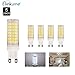 Produktbild Elinkume® 5 x G9 6W LED Lampen [500LM, äquivalent zu 50W Halogen, Kaltweiß 6000K, 88 LED SMD 2835, AC 220V, 360° Light Angle]