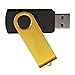 Produktbild 8GB U-Disk - TOOGOO(R)USB Stick 3.0 8GB Speicherstick Memory Flash Drive Datenstick Drehbar Geschenk Gold