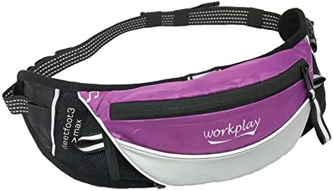 Workplay lightweight comfortable Ladies Running Bum Bag Waist bag designed specially to carry all your running essentials - Phone, Coins, Energy snacks, Water Bottle, Keys & even a Jacket.