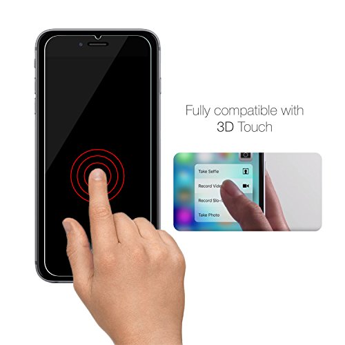 [2-Pack] iPhone 8 / iPhone 7 Tempered Glass Screen Protector, MediaDevil Magicscreen Crystal Clear (Invisible)