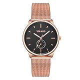 letter54 Swatch Uhren Damen Herren Uhren Angebote Outdoor Uhr Automatik Fitness Watch Fashion Armband Fitness Uhr Rund Yolako Edelstahlgürteluhr Mit Einfachem Spiegel Quarzuhr