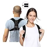 Posture Corrector, Effective and Comfortable Bodywellness Posture Corrector for Women and Men - Back, Shoulder, Neck Pain Relief - Clavicle Support Brace for Slouching & Hunching