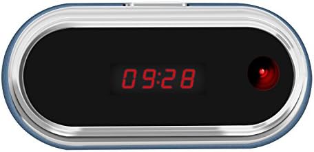 Aisoul 1080P Wifi Hidden Spy Camera Full HD Super Neat Mini Security Camera Alarm Clock with Motion Detection, Remote Live Stream Video, Perfect Home Security Camera and Nanny Camera