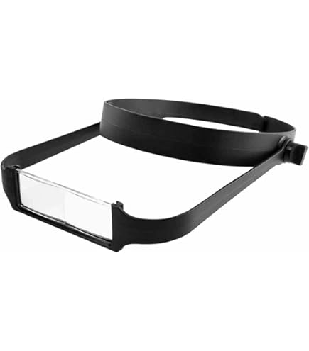 Lupa con Visera Nº5 OptiVISOR (2,5X) | Visión Tridimensional Lupa con Visera Nº5 OptiVISOR (2,5X) | Visión Tridimensional