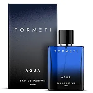 Tormeti Aqua Perfume for Men & Women, 100 ml | EAU DE PARFUM | Made in India (100 ml) (Aqua)