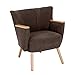 Produktbild Max Winzer 2895-1100-2051701-F01 Sessel Laurin, Holz/Polyätherschaum, Braun, 72 x 72 x 78 cm