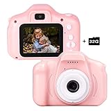 digitale spielewelten 👭 🎈【Höhere Strom- und Speicherkapazität】🎈 👬 Die eingebaute 5V 1000 mAh wiederaufladbare Batterie, unterstützt eine 180-minütige kontinuierliche aufnahme video von 1080P@30fps ,Keine Sorge, dass die Energie ausgeht, wenn ein atemberaubenden Moment schießen.Mit der 32-GB-SD-Karte, zeichnet die Kamera 300 Minuten 1920 x 1080 （bei 30 Bildern pro Sekunde）Video oder 10,000 Fotos von 3M auf.