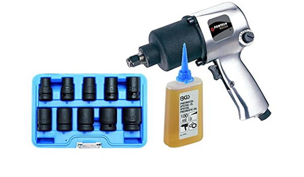 Cle A Chocs Double Marteaux Pneumatique 1 2 Et Douilles Amazon Fr Bricolage