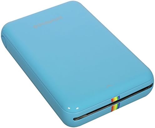 Polaroid ZIP Mobile Printer with ZINK Zero Ink Printing Technology - Compatible with iOS &amp; Android Devices - Blue
