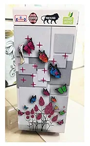 Shree Natraj Industries Flourmek Aata Chakki Automatic Domestic Flour Mill Machine, Atta Chakki, Aata Maker, Ghar Ghanti, Flour Mill for Home Multipal Butterfly Design (2kg)