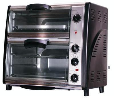 Syntrox Germany 42 Liter Edelstahl Doppel Backofen mit Barbecue - 3