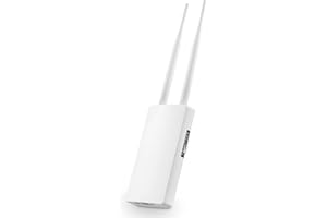 mokerlink Wireless AP im Freien, AC1200 2.4G/5GHz Dual Band 1200Mbps WiFi Access Point mit 2 * 5dbi Antenne, 24V PoE Power, IP65 wetterfest, 2x100M Ethernet