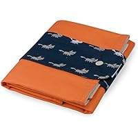 Windelmanufaktur Wickelunterlage aus Stoff, wasserdichte, waschbare, wiederverwendbare Wickelauflage - Made in Germany (Katze Oink)