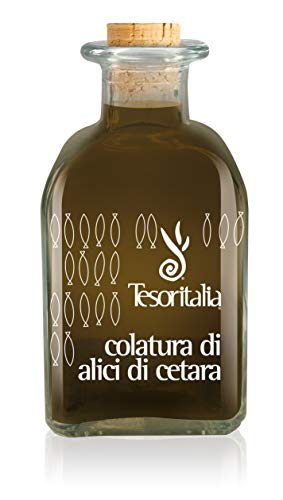 COLATURA DI ALICI CETARA TESORITALIA - 100 CL - Confezione da 6 bottiglie - 0,10 Cl x 6