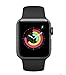 Price comparison product image APPLE MQL12B/A Watch Series 3 GPS 42mm Space Grey Aluminium Case with Black Sport Band - (Smart Tech > Smart Fitness)