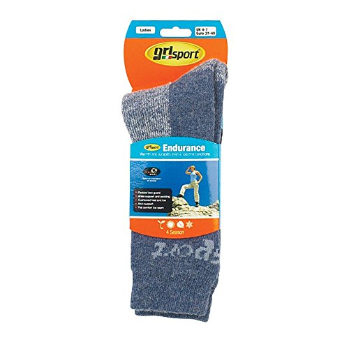  Grisport Women's Endurance Socks - One Size Fits All (UK 4-7)