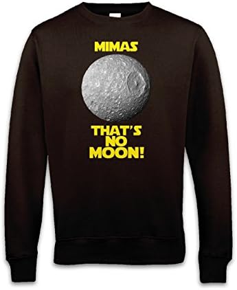Mimas That's No Moon Sweatshirt - Hot Chocolate XX Large (52" Chest)