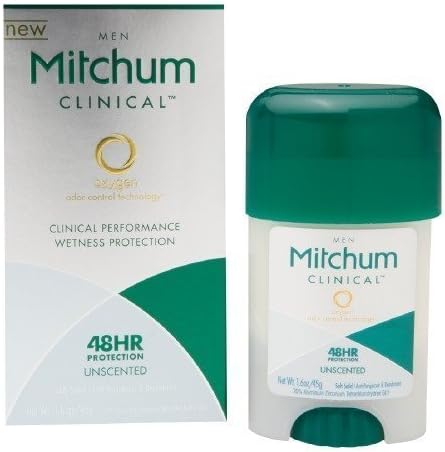 MITCHUM CLINICAL FOR MEN UNSCENTED 1.6 OZ. by Mitchum Clinical