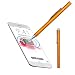 Produktbild bingT Eingabestift Touchstift Stylus,Hochpräziser Kapazitiver Universal-Touchscreen-Stift für iPhone,iPad,Samsung Galaxy und Andere Kapazitive Berührungsflächen (Gold)