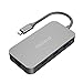 Price comparison product image dodocool USB-C Hub with Type-C Power Delivery for MacBook/MacBook Pro/Google Chromebook Pixel and More (4K Video HD Output Port, Gigabit Ethernet Adapter, PD Ports, 3 USB 3.0 Ports)