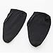 Moisturising Cotton Sock - One Size Fits Most Feet - For Soothing or Healing Dry Cracked Skin (Black)