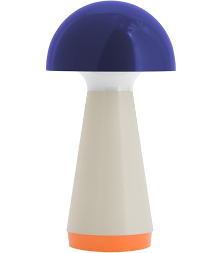 Remember Piet Coral – Lampada Da Tavolo LED Colorata In Vetro – Per Casa, Balcone E Giardino - 2