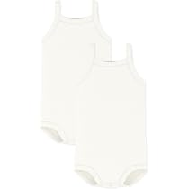 Body Bimba Petit Bateau - Pacco Da 3 Senza Maniche Collo A U
