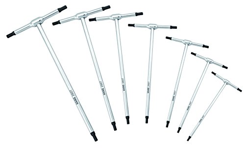 USAG U02800903 - Juego de 7 llaves en T con macho hexagonal