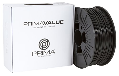 Prima Filaments PV-ABS-285-1000-BK PrimaValue Filamento ABS, 2,85 mm, carrete de 1 kg