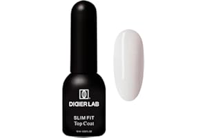 DIDIER LAB DIDER LAB - Premium No Wipe Gel Top Coat Slim Fit for Gel Nail Polish - Free of HEMA and TPO - Ultra-Thin UV Top Coat Nail Polish for a Perfect Long-Lasting Manicure - Ideal for Weak Nails - 10ml