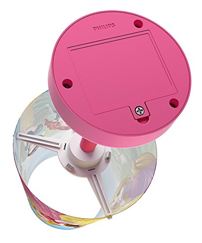 Philips Disney Princess LED Tischleuchte / Nachttischleuchte Plastik 0.6 W Pink 717962816 - 3