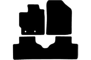 Kovvar Tapis de Sol Compatible avec Toyota Yaris 2006-2011 Correspondant à la Version: 2 | 3/5 Portes | Qualité: Basic