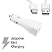 Produktbild Samsung OEM Adaptive Schnell Lade USB Auto Ladegerät & usb-c Typ C Kabel (nicht Retail Verpackung)