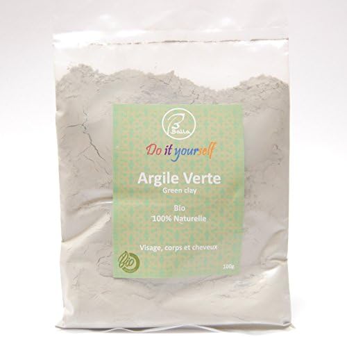 Green Mud Clay Powder Organic 100g, Pure and Natural, Oily Skin