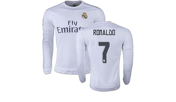 white ronaldo jersey