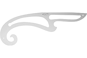 GRAPHOPLEX Curva trasparente Altuglas, 41,50 cm