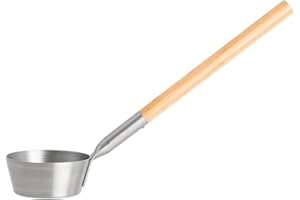 Rento Ladle - Sauna - Aluminum with Bamboo Handle - Silver