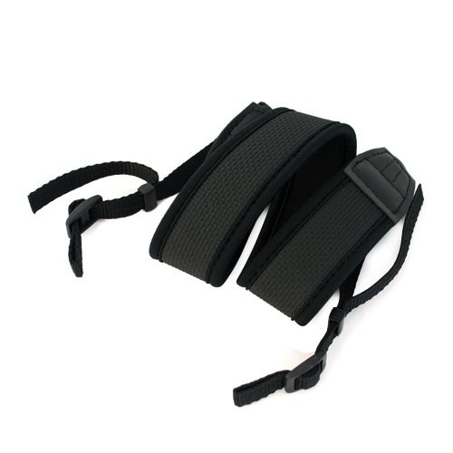 Sangle   paule DSLR  BIRUGEAR Courroie Sangle   paule Cou en N  opr  ne Nylon pour DSLR Appareil Photo Kodak Panasonic Canon Nikon Pentax Sony Samsung FujiFilm - Noir